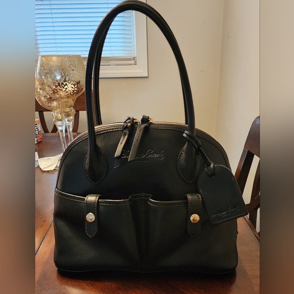 Dooney & Bourke Florentine Leather Domed Satchel